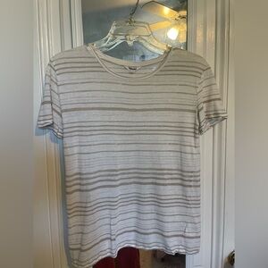 Splendid Linen Blend Tee XS